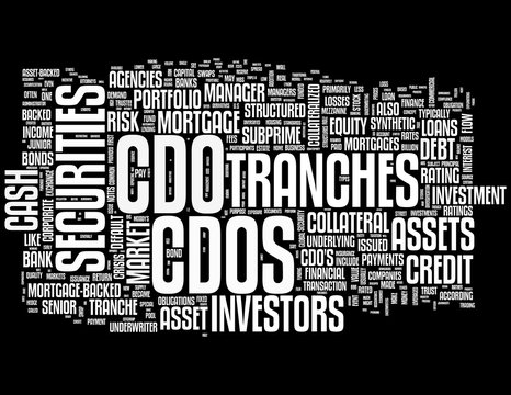 CDO &ndash; Collateralized Debt Obligation concepts