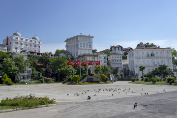 Buyukada Island, Prinkipo Square, Istanbul - Turkey