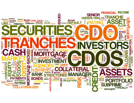 CDO &ndash; Collateralized Debt Obligation concepts