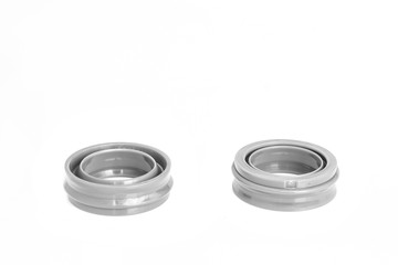 Rubber seal for Industrial on white background.