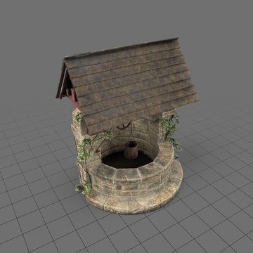 Clean wishing well
