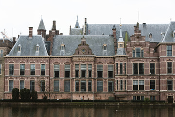 Naklejka premium Buildings in The Hague, Holland, The Netherlands