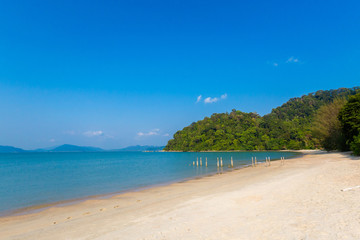 Fototapeta na wymiar Teluk Dalam Pangkor island Malaysia