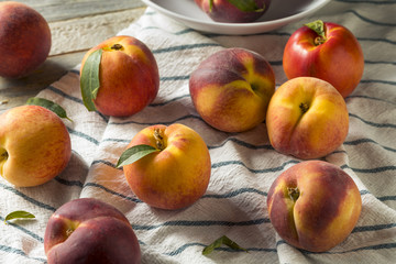 Raw Organic Orange Peaches
