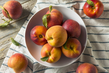 Naklejka na ściany i meble Raw Organic Orange Peaches