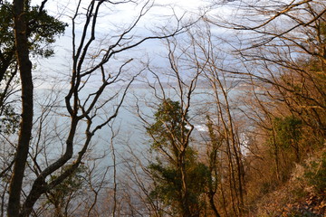 View from mount Kiseleva (Russia, Krasnodar region, Tuapse).