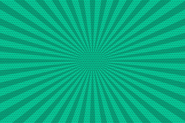 Obraz premium Pop art vintage radial halftone background
