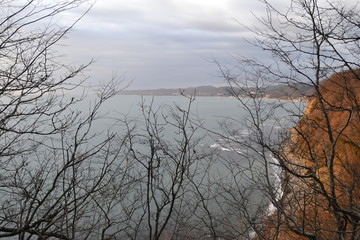 View from mount Kiseleva (Russia, Krasnodar region, Tuapse).