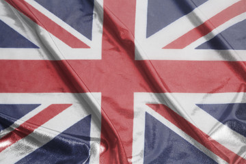 Waving British flag
