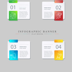Set vector line icons in flat design business, finance and accounting with elements for mobile concepts and web apps