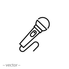 microphone icon vector