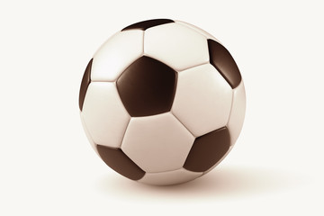 Obraz premium Fussball 3 D