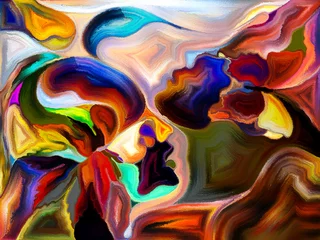 Rolgordijnen Petals of Color Division © agsandrew