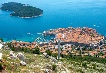 Hafen und Altstadt Dubrovnik, Kroatien