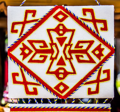 Kazakh products from felt