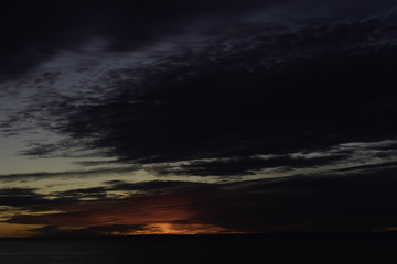 Fototapeta na wymiar Amazing sunset and seascape