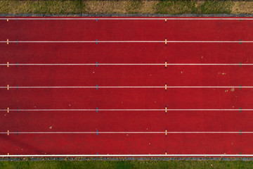 Aerial running track