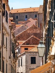 Fototapeta na wymiar Altstadtgasse Dubrovnik, Kroatien