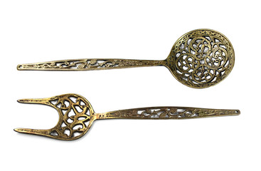 Retro oriental utensils