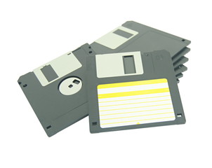 Pilha de diskettes 3,5