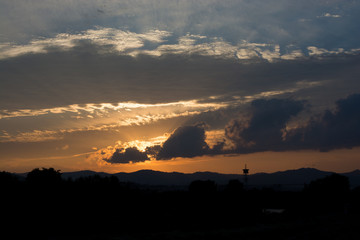 美しい夕焼け空