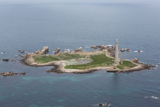 Pays des abers vu du ciel