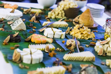 Appetizers in a Mediterranean wedding, a single-bite snack