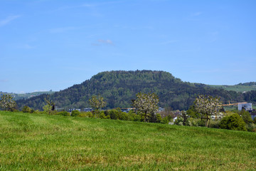 Naklejka premium Baarburg bei Baar, Kanton Zug