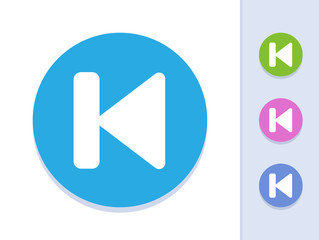 Beginning - Round Glyph Buttons