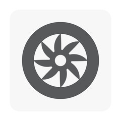 Fototapeta premium car part icon