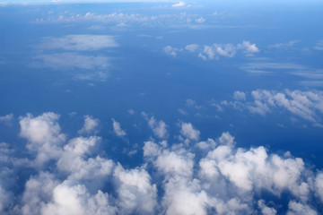 blue sky cloud background