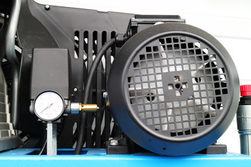 Image of a modern air compressor.