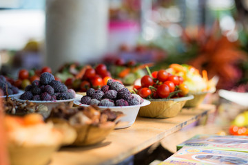 Berries and cherries