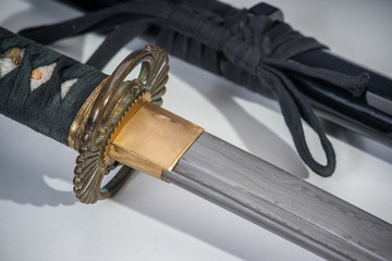 Katana - Japanese Sword - Damascus Steel