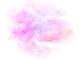 Abstract Colorful watercolor painting background.