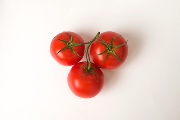 tomato white background