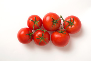 tomato white background