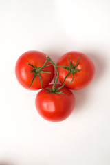 tomato white background