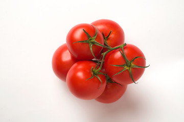 tomato white background