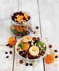 Mixed dried fruits