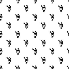 Fototapeta premium Monster icon. Simple illustration of monster vector icon for web