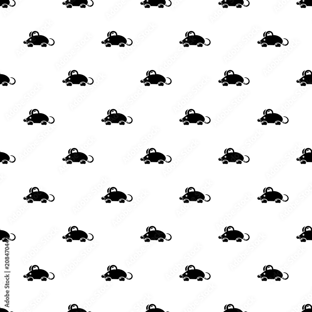 Poster mouse icon. simple illustration of mouse vector icon for web