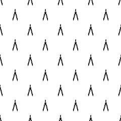 Compass icon. Simple illustration of compass vector icon for web.