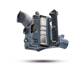 Car air cleaner with Panel-type element (Non-Woven Fabric).