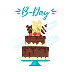 happy birthday greeting card
