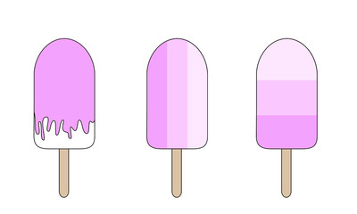 Strawberry ice cream