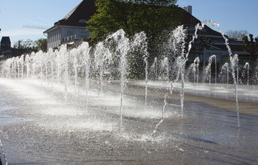 Springbrunnen in Travemünde