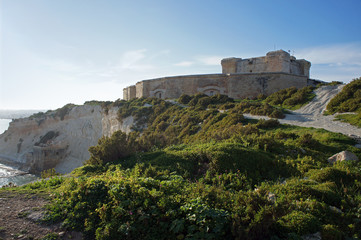 Fototapeta na wymiar Benghisa Fort near to Birzebbuga (Birżebbuġa), Malta