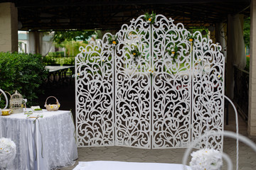 Wedding decoration. It can be used as a background