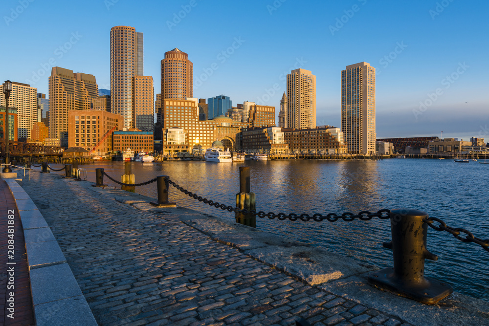 Wall mural Boston Sunrise 7